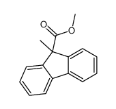Methyl 9-methyl-9H-fluorene-9-carboxylate结构式