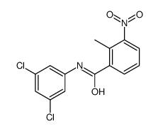 N-(3,5-dichlorophenyl)-2-methyl-3-nitrobenzamide Structure