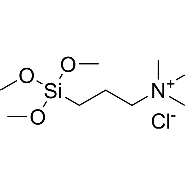N-Trimethoxysilylpropyl-N,N,N-Trimethyl Ammonium Chloride picture