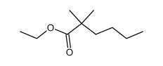 ethyl 2,2-dimethyl-hexanoate Structure