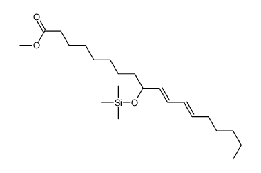 methyl 9-trimethylsilyloxyoctadeca-10,12-dienoate结构式