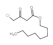 octyl 4-chloro-3-oxobutanoate结构式