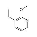 3-ethenyl-2-methoxypyridine Structure