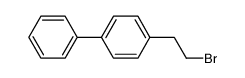 1-Bromo-2-(4-phenylphenyl)ethane Structure