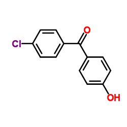 4-氯-4'-羟基二苯甲酮结构式