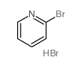 Pyridine,2-bromo-, hydrobromide (1:1)结构式
