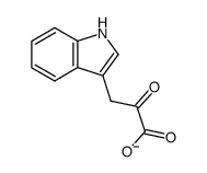 indole-3-pyruvate结构式