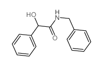N-benzyl-2-hydroxy-2-phenyl-acetamide结构式
