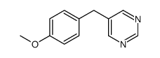 4-(methoxybenzyl)pyrimidine Structure