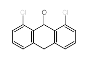 1,8-dichloro-10H-anthracen-9-one结构式