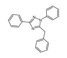 5-benzyl-1,3-diphenyl-1,2,4-triazole结构式