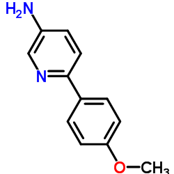 6-(4-甲氧基苯基)吡啶-3-胺图片
