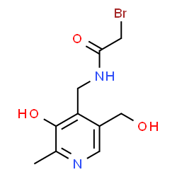 bromoacetylpyridoxamine Structure