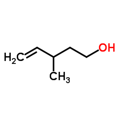 3-Methyl-4-penten-1-ol Structure