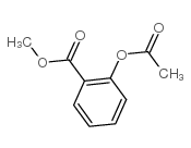Acetylsalicylic acid methyl ester Structure
