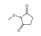 N-methoxysuccinimide结构式