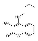 3-amino-4-(butylamino)thiochromen-2-one Structure