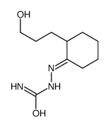 [[2-(3-hydroxypropyl)cyclohexylidene]amino]urea Structure