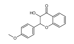 3-hydroxy-2-(4-methoxyphenyl)-2,3-dihydrochromen-4-one Structure