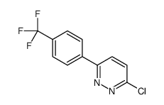 3-氯-6-[4-(三氟甲基)苯基]吡嗪结构式