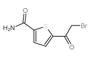 5-(溴乙酰基)噻吩-2-羧胺结构式