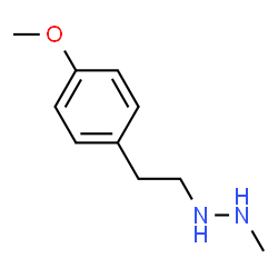 Hydrazine, 1-[2-(4-methoxyphenyl)ethyl]-2-methyl- (9CI)结构式