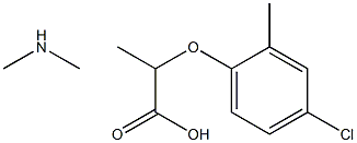 dimethylammonium ()-2-(4-chloro-2-methylphenoxy)propionate Structure