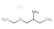 1-ethoxybutan-2-amine,hydrochloride Structure