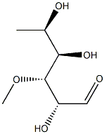 6-Deoxy-3-O-methyl-D-allose结构式