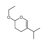 2-ethoxy-5-propan-2-yl-3,4-dihydro-2H-pyran结构式