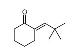 2-(2,2-dimethylpropylidene)cyclohexan-1-one结构式