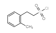 2-邻甲苯乙烷磺酰氯结构式