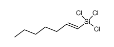 trichloro-hept-1-en-t-yl-silane结构式