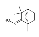 (1R,4S)-1,3,3-trimethylbicyclo[2.2.1]heptane-2-one oxime结构式