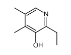 3-Pyridinol, 2-ethyl-4,5-dimethyl- (9CI)结构式