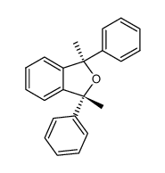 1,3-Dimethyl-1,3-diphenylphthalan Structure