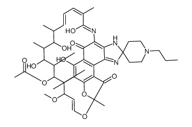 N-Desisobutyl-N-propyl Rifabutin Structure
