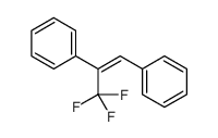 1-trifluoromethyl-1,2-diphenylethylene结构式