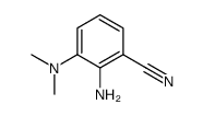 Benzonitrile,2-amino-3-(dimethylamino)- Structure