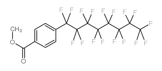 METHYL 4-(PERFLUOROOCTYL)BENZOATE Structure