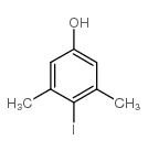 3,5-二甲基-4-碘苯酚结构式
