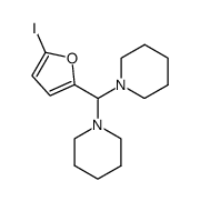 5-iodofurfural dipiperidylaminal结构式