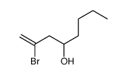 2-bromooct-1-en-4-ol Structure
