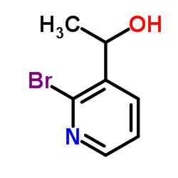 2-溴-alpha-甲基-3-吡啶甲醇结构式