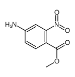 Benzoic acid, 4-amino-2-nitro-, methyl ester (9CI) Structure