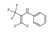 2-phenylamino-1,1,3,3,3-pentafluoropropene Structure
