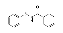 N-(phenylthio)cyclohex-3-enecarboxamide结构式