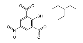 N,N-diethylethanamine,2,4,6-trinitrobenzenethiol Structure
