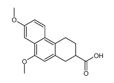 7,9-dimethoxy-1,2,3,4-tetrahydrophenanthrene-2-carboxylic acid结构式
