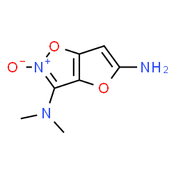 Furo[2,3-d]isoxazole-3,5-diamine,N,N-dimethyl-,2-oxide (9CI)结构式
